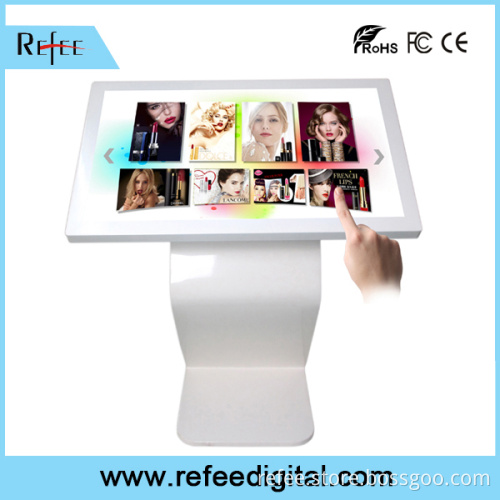 Refee shopping mall LCD monitor advertising player, 42 inch multi touch screen kiosk
